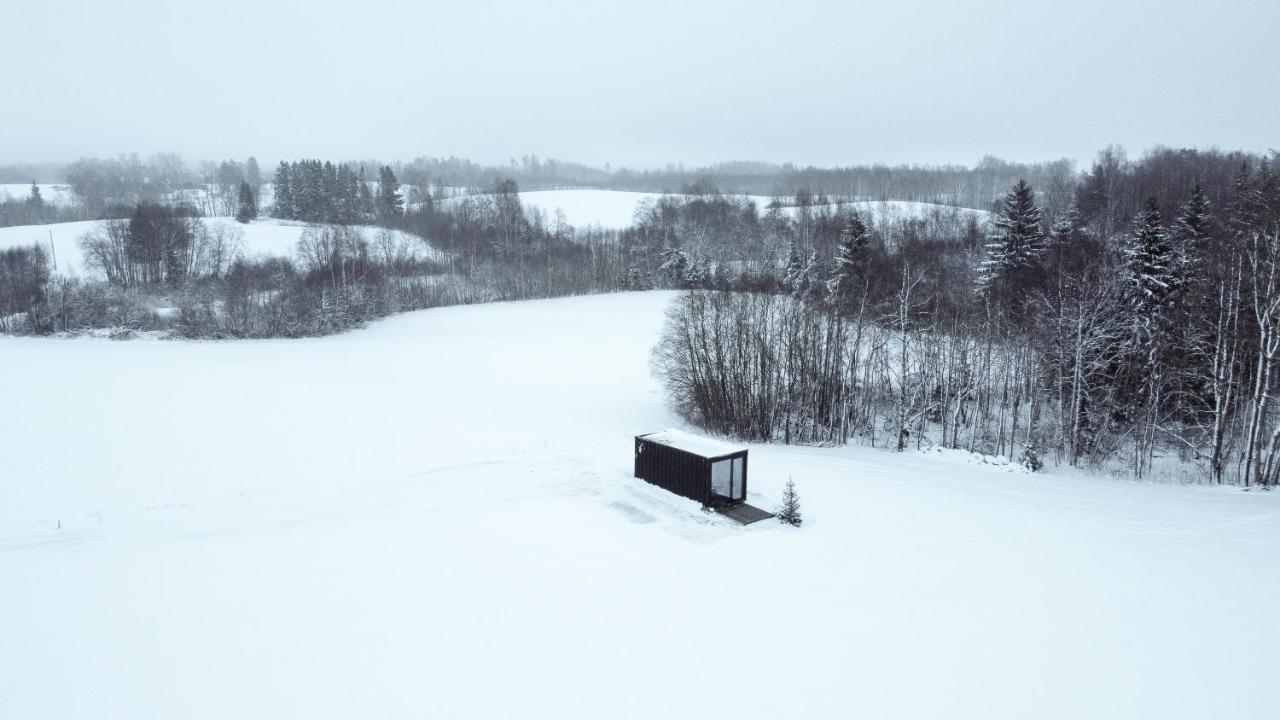 Unique Tiny House Getaway In The Nature - Kensho Puugi Exterior foto